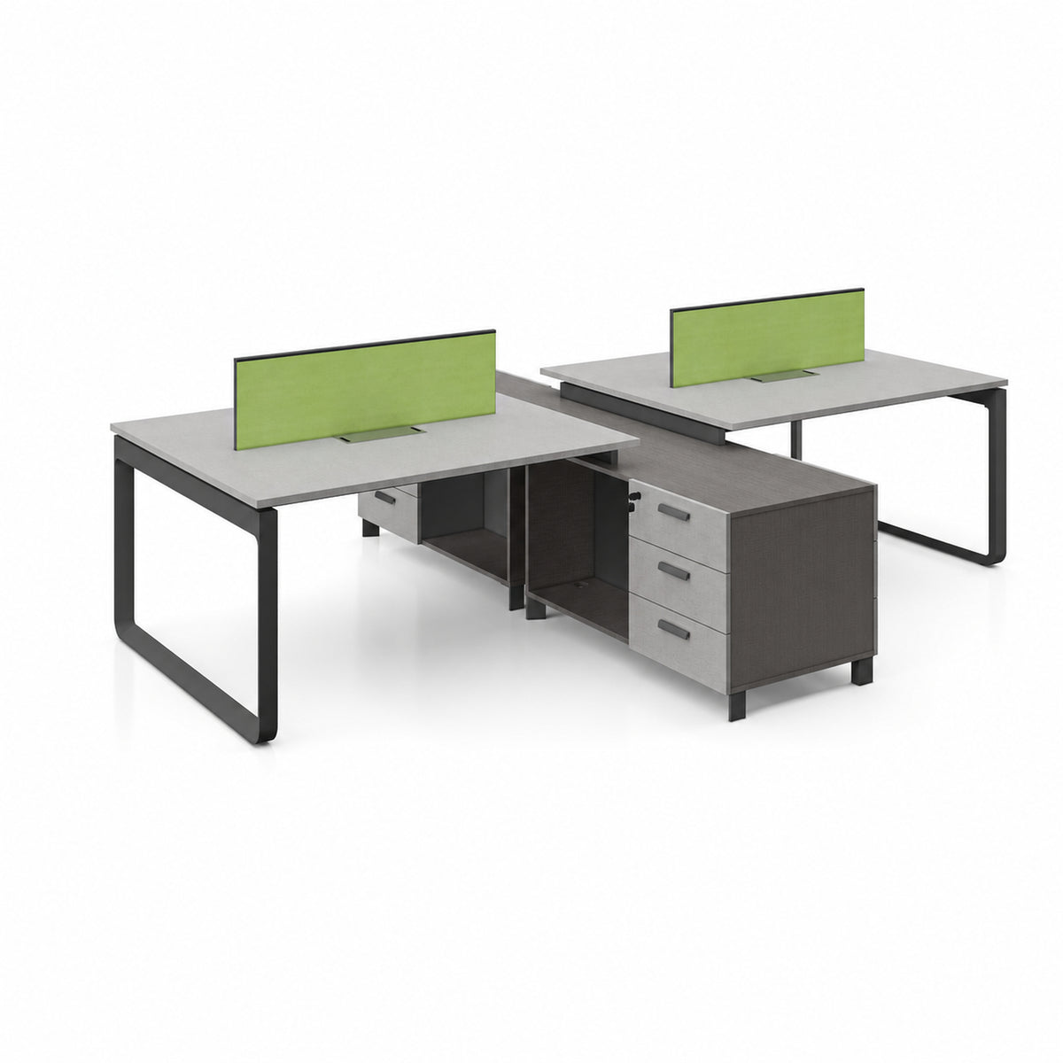 FT Four-Person Staff Desk product view