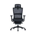 JY-233 Black Mesh ergonomic office chair view 1