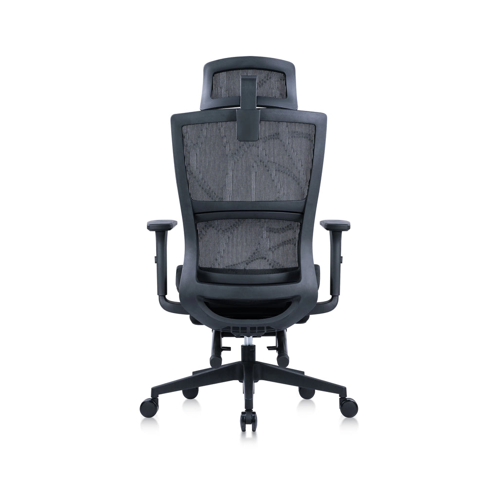 JY-233 Black Mesh ergonomic office chair view 5