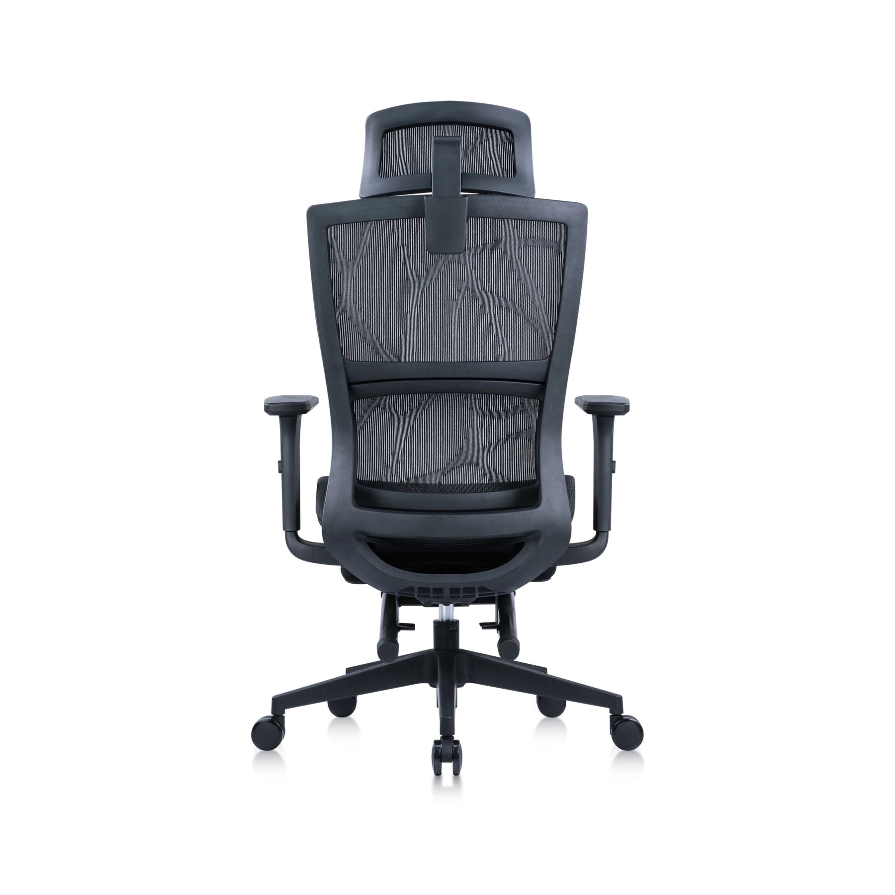 JY-233 Black Mesh ergonomic office chair view 5