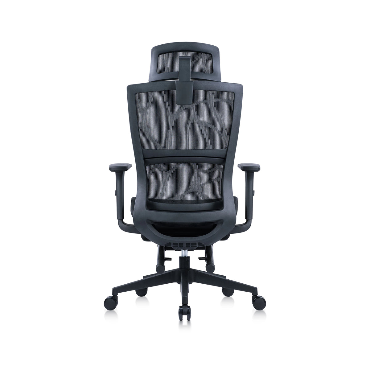 JY-233 Black Mesh ergonomic office chair view 5