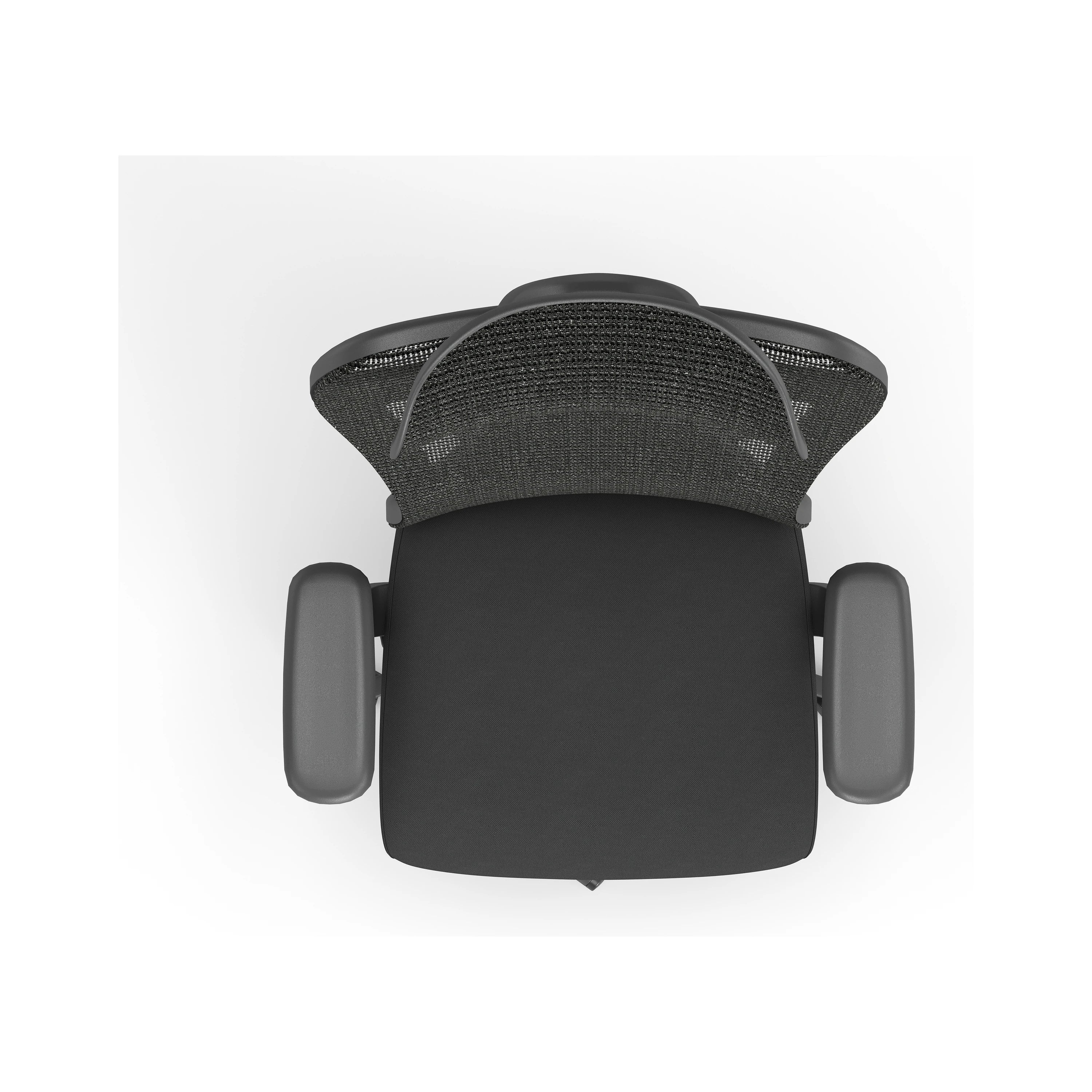JY-535 Black ergonomic mesh office chair view 7