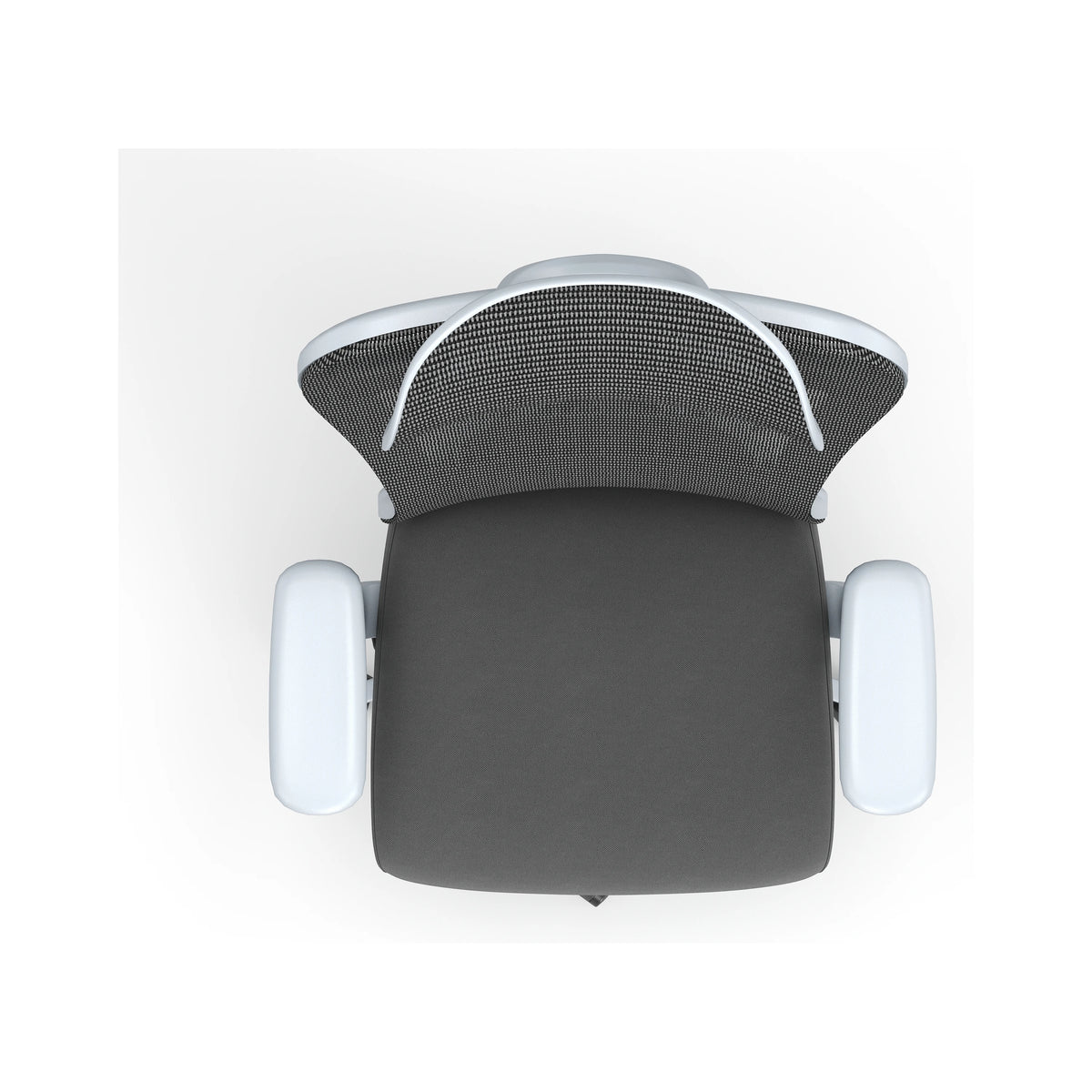JY-535 Gray ergonomic mesh office chair view 7