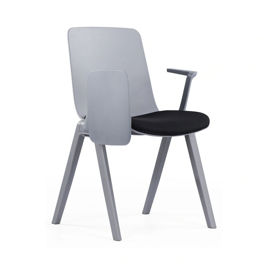 JY-R30 Black Back Frame With Armrest Writing Tablet 01