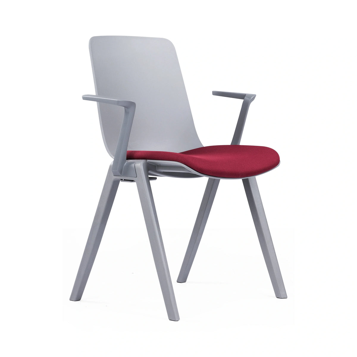 JY-R30 Black Back Frame Dual Armrests 01