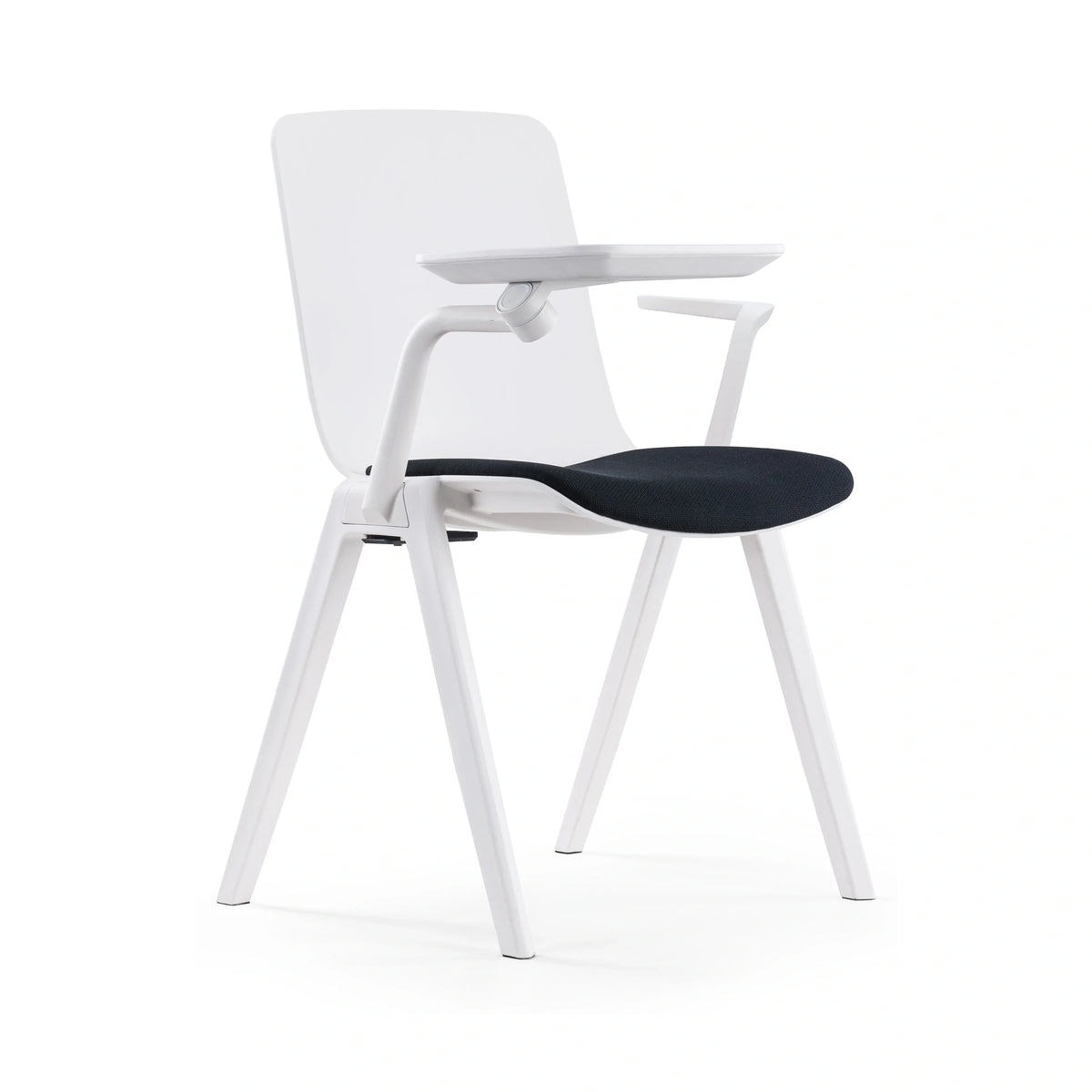 JY-R30 White Back Frame With Armrest Writing Tablet 01