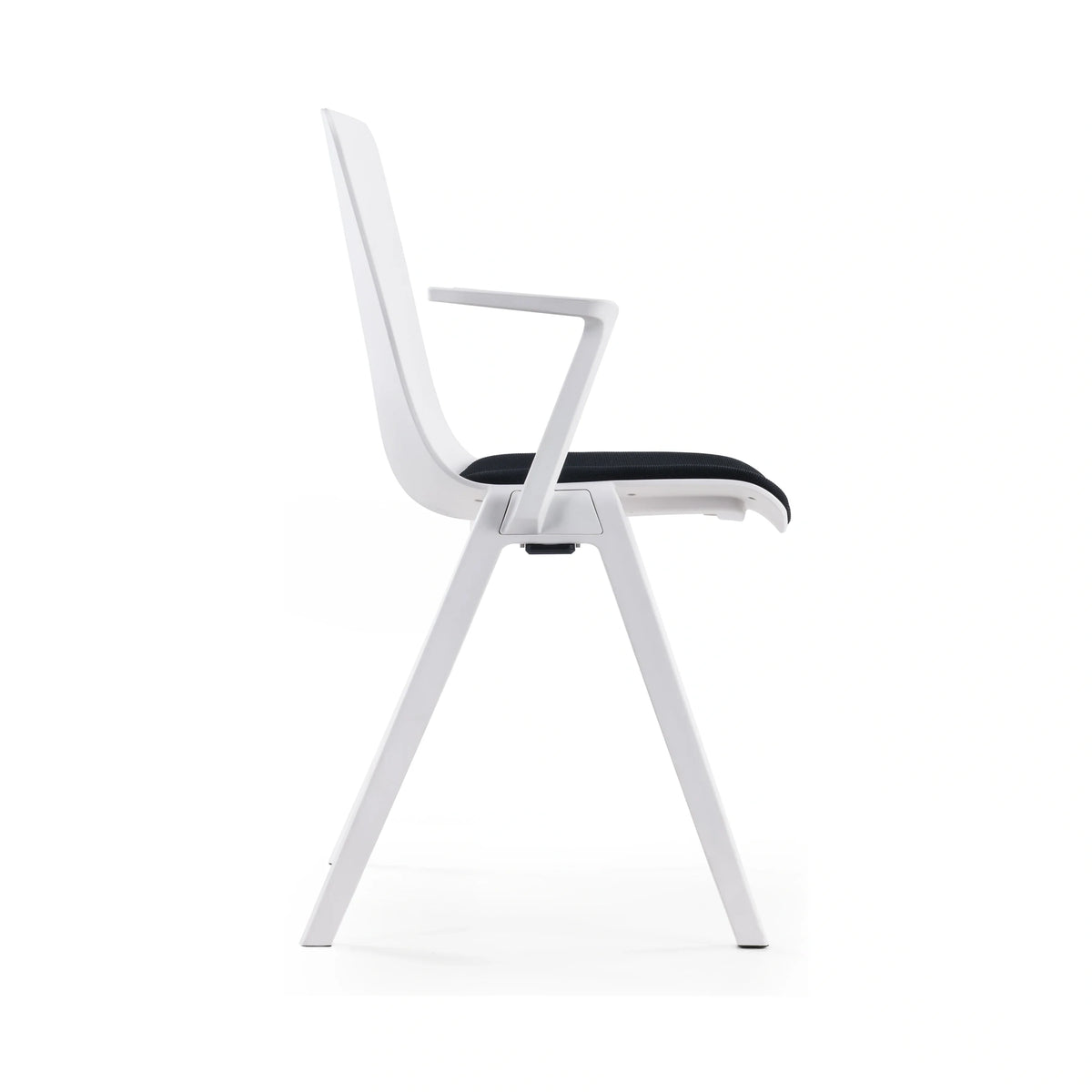 JY-R30 White Back Frame Dual Armrests 03