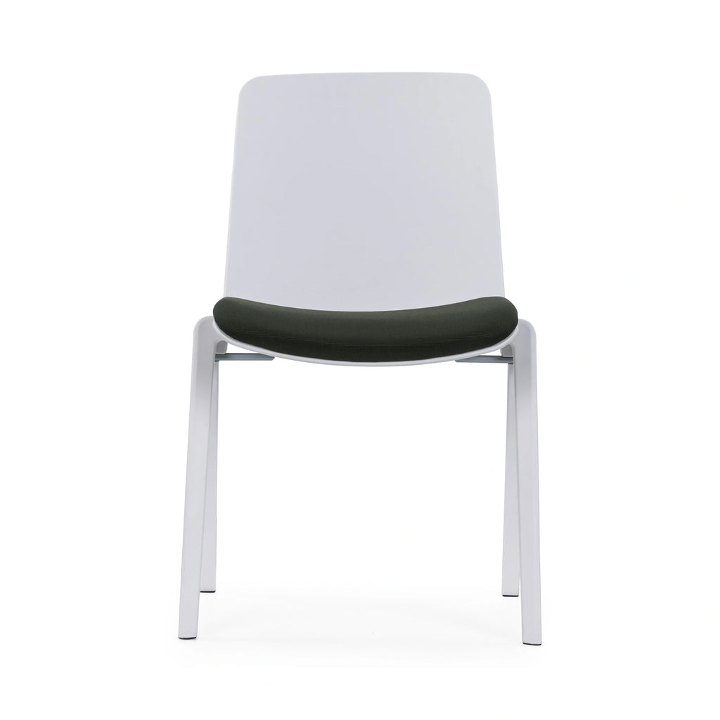 JY-R30 White Back Frame Without Armrests Without Writing Tablet 02