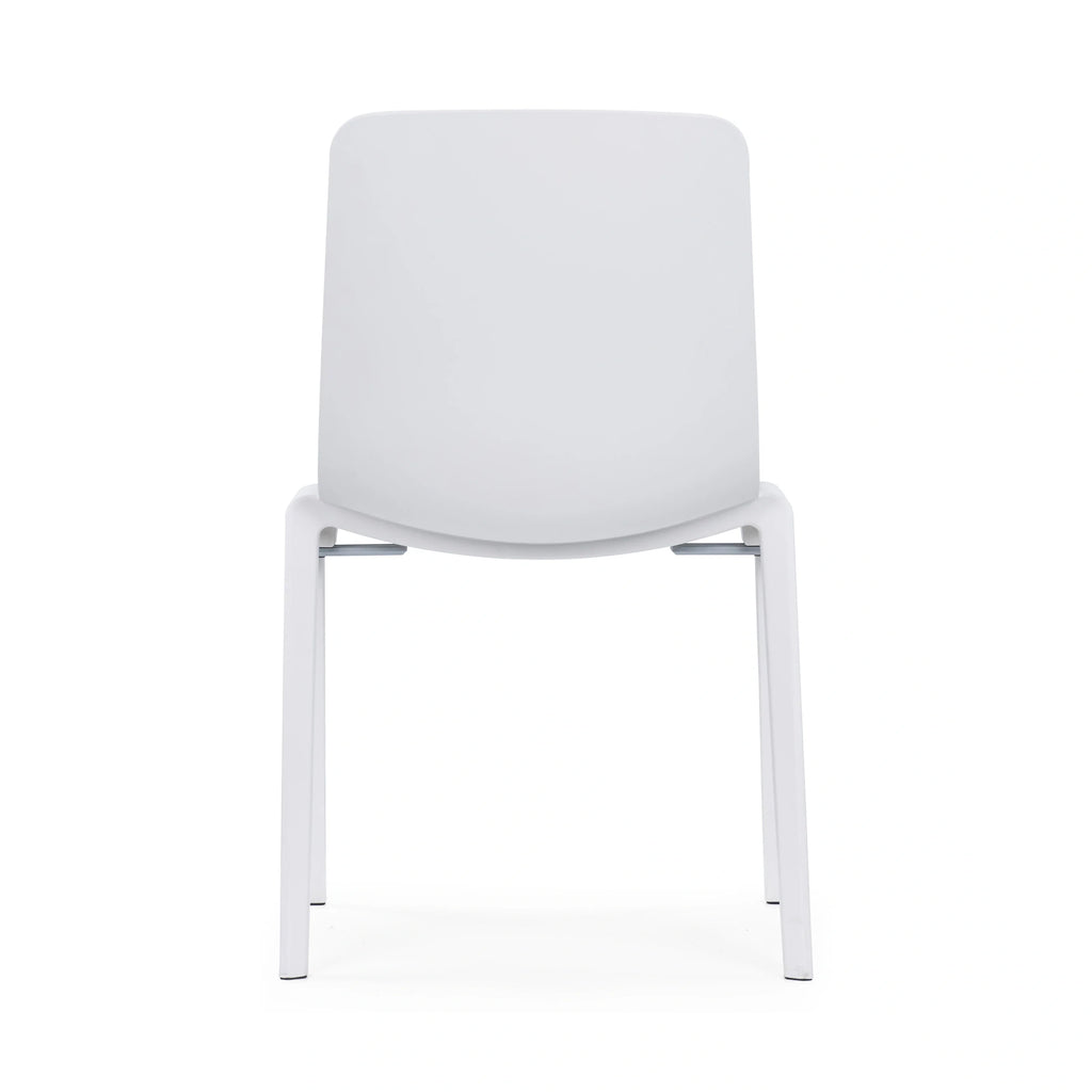 JY-R30 White Back Frame Without Armrests Without Writing Tablet 05