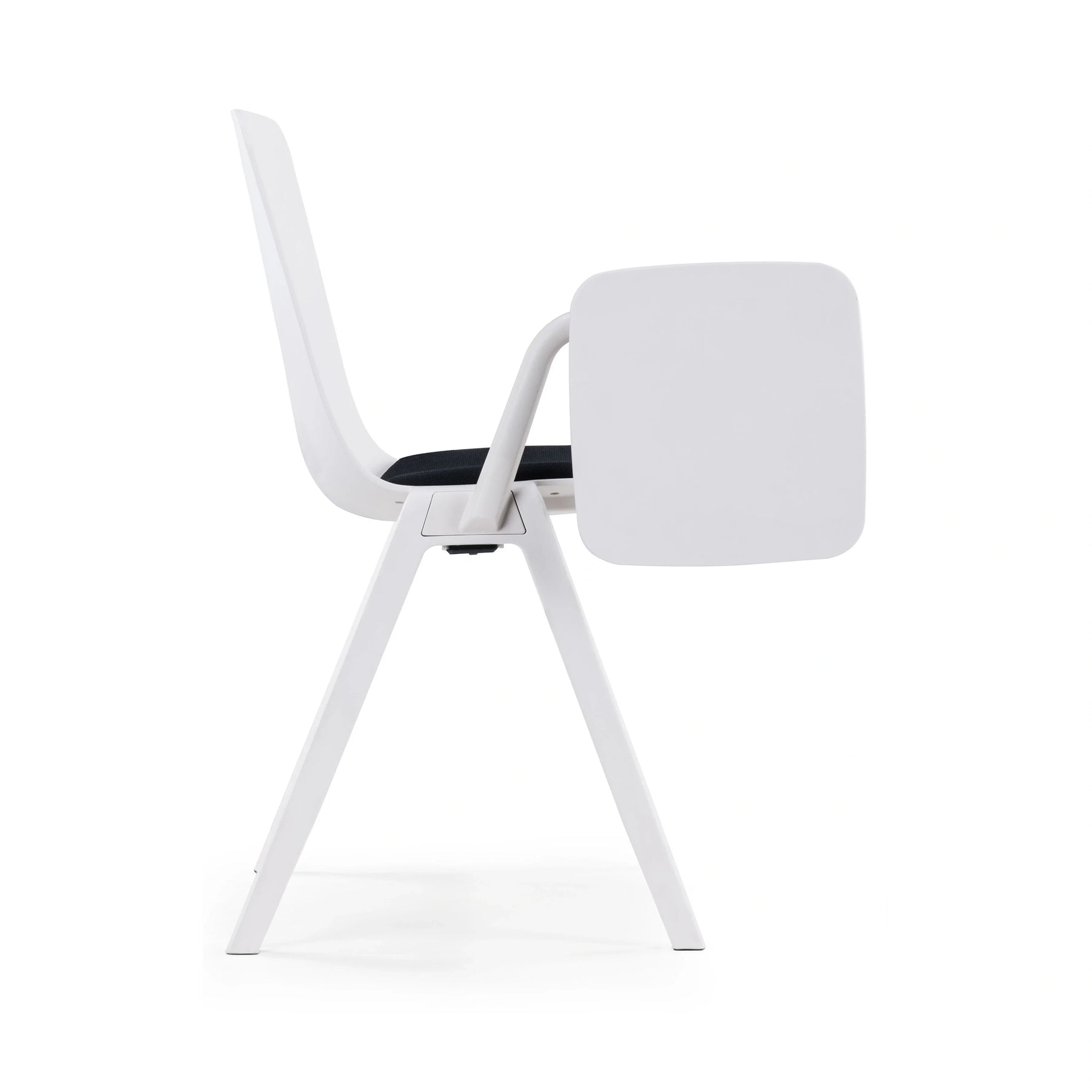 JY-R30 White Back Frame Without Armrests With Writing Tablet 03