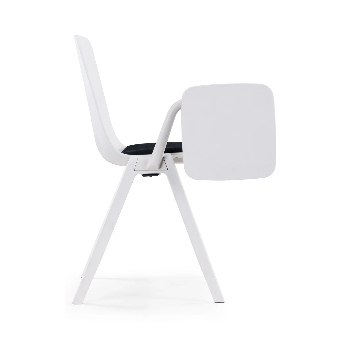 JY-R30 White Back Frame Without Armrests With Writing Tablet 03