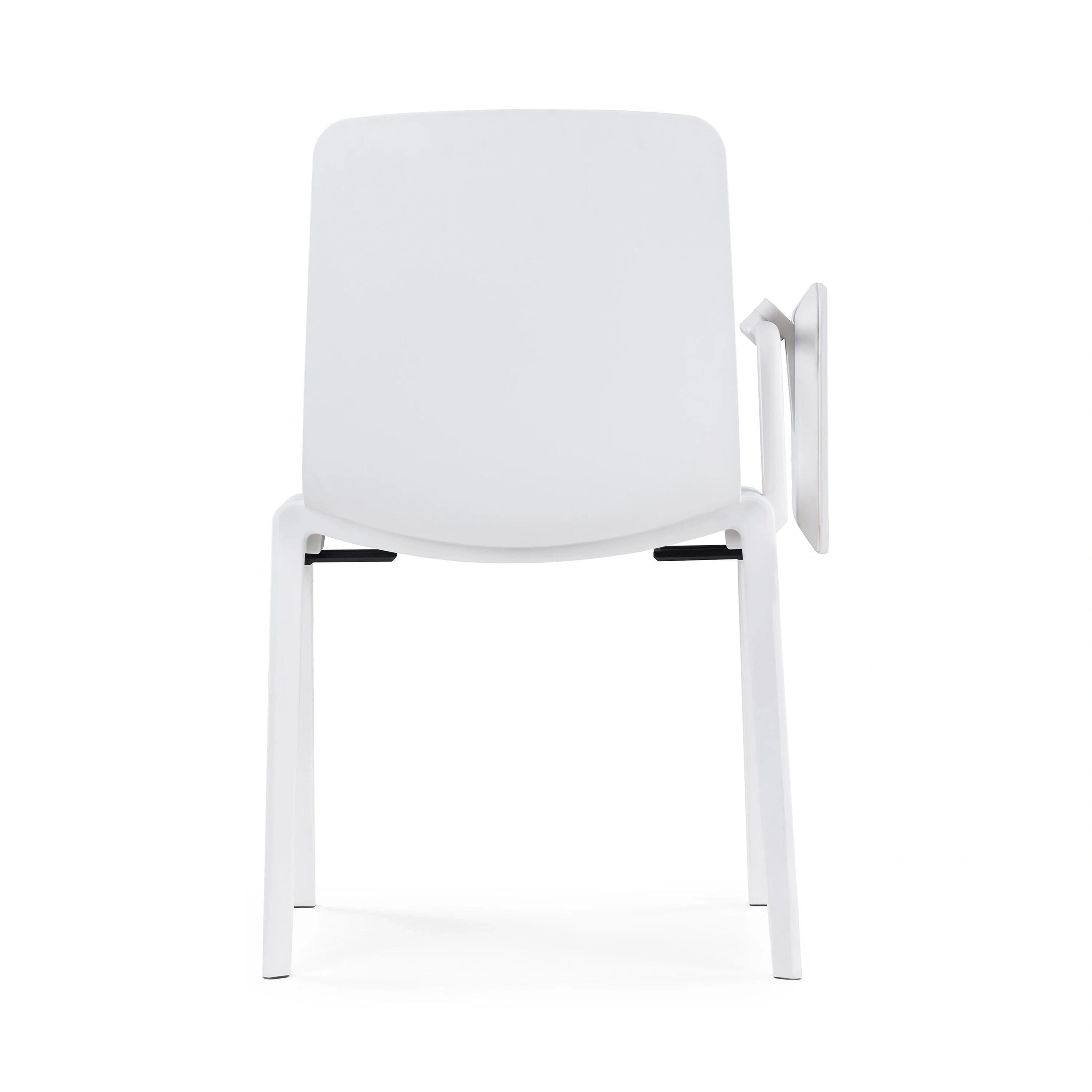 JY-R30 White Back Frame Without Armrests With Writing Tablet 05