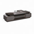 Redwood Executive Desk centered front view