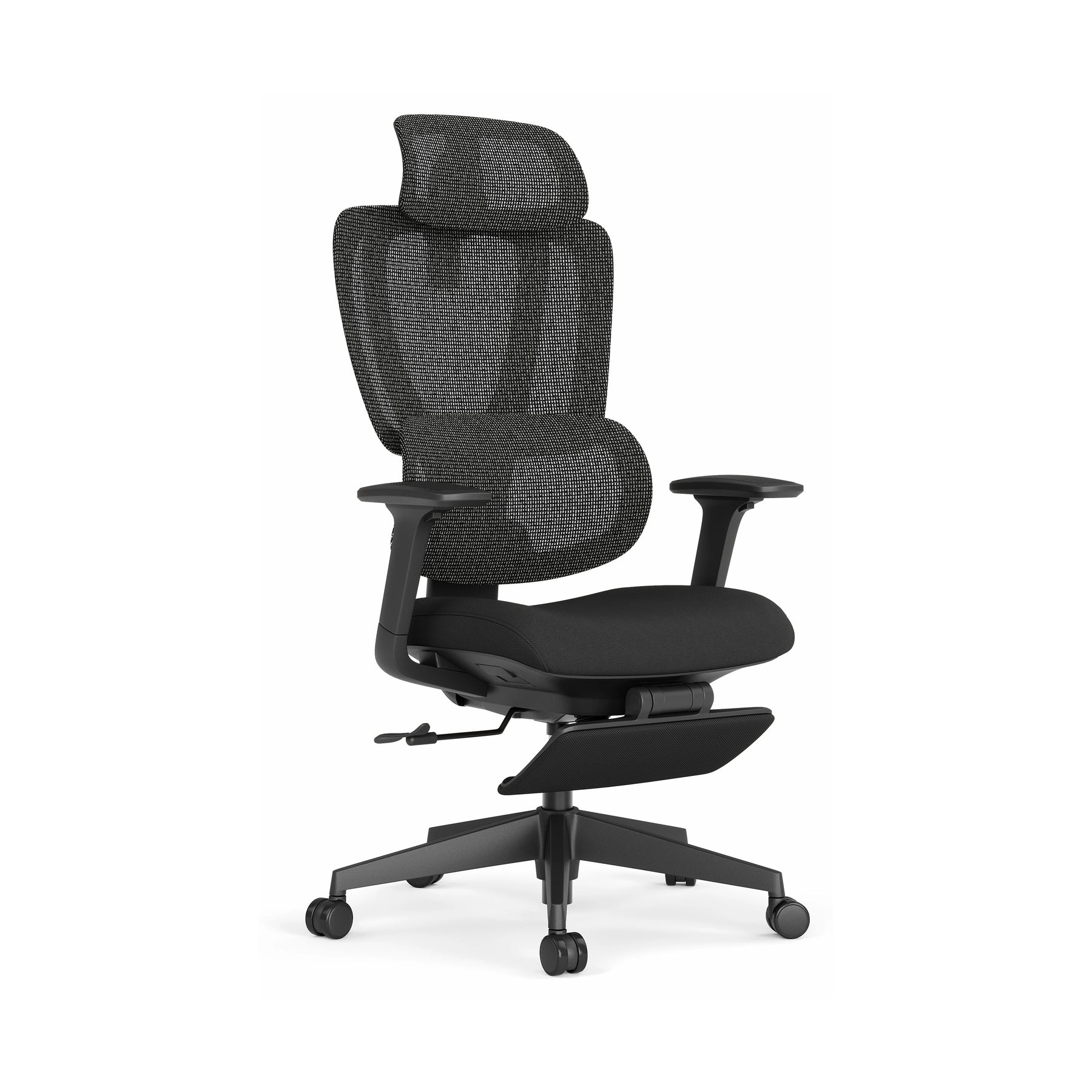 Vastlea Black Padded Footrest view 01