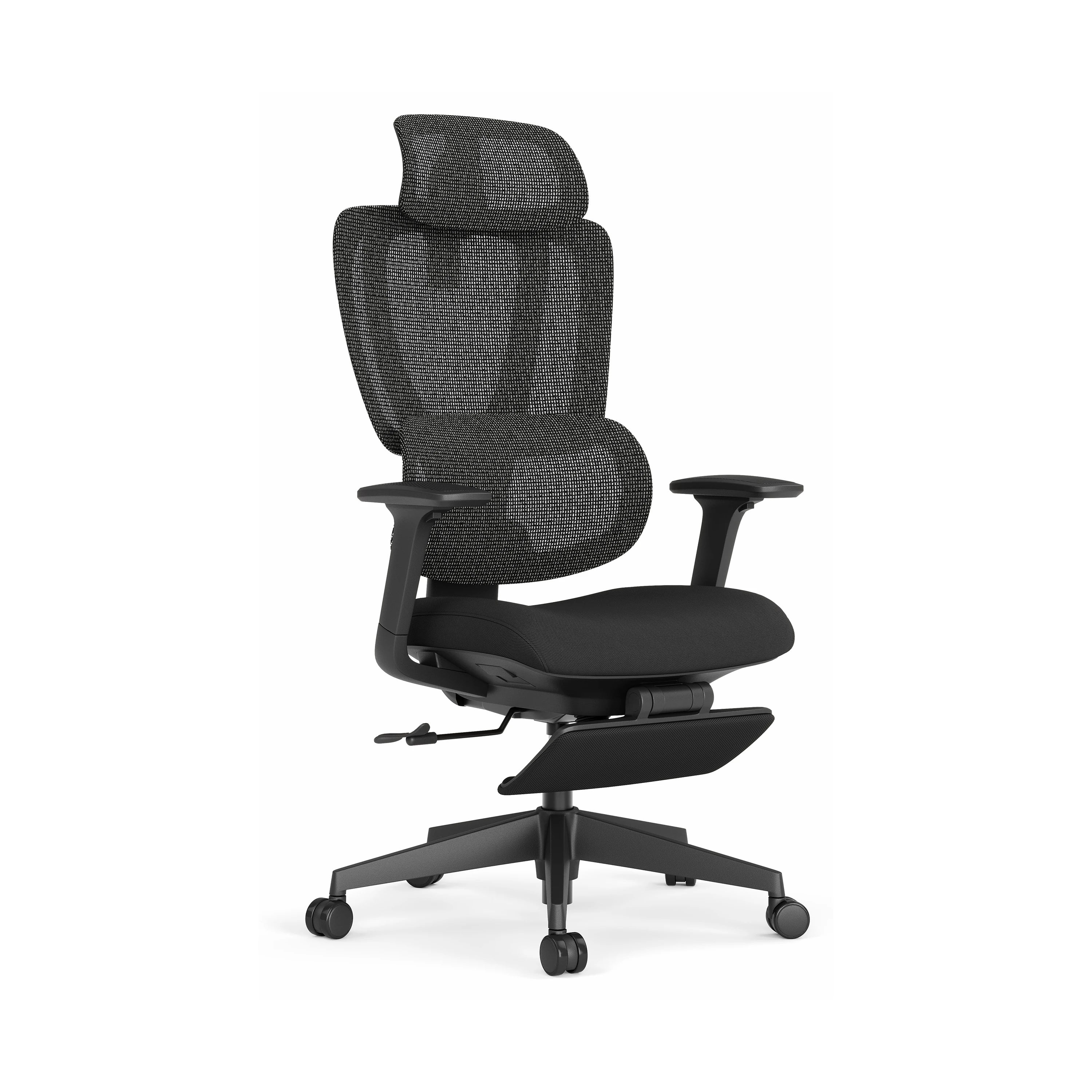 Vastlea Black Padded Footrest view 01