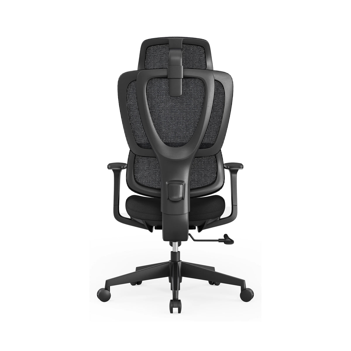 Vastlea Black Padded High Back view 01