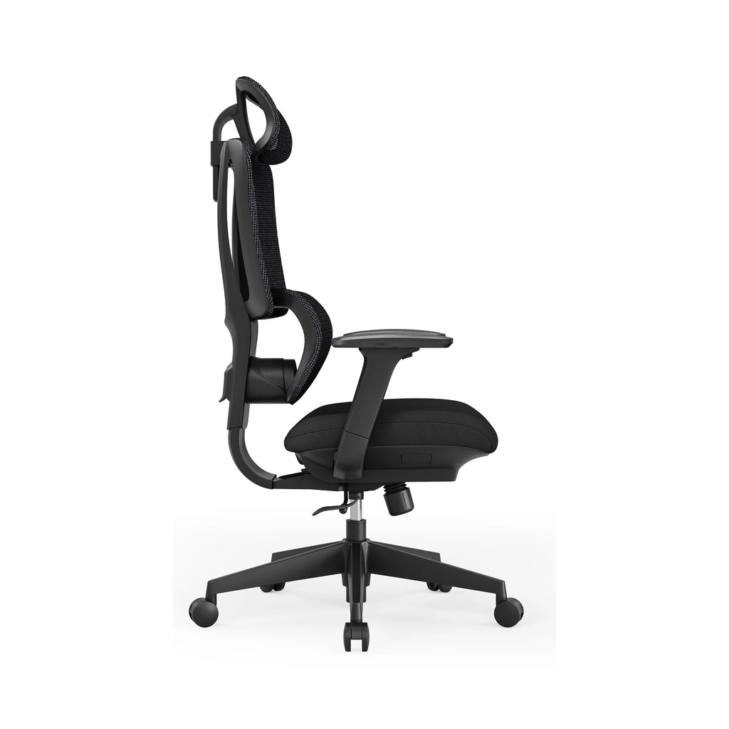 Vastlea Black Padded High Back view 03