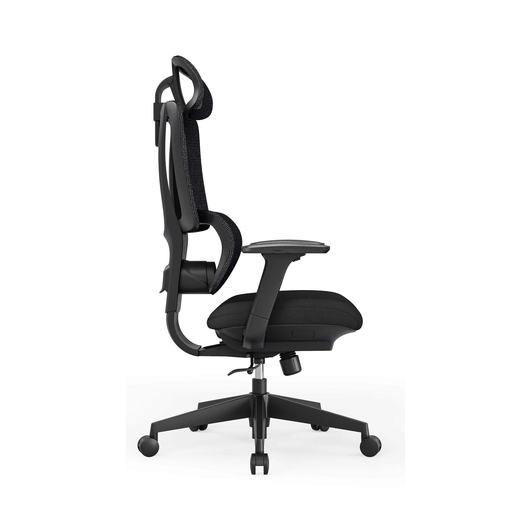 Vastlea Black Padded High Back view 03