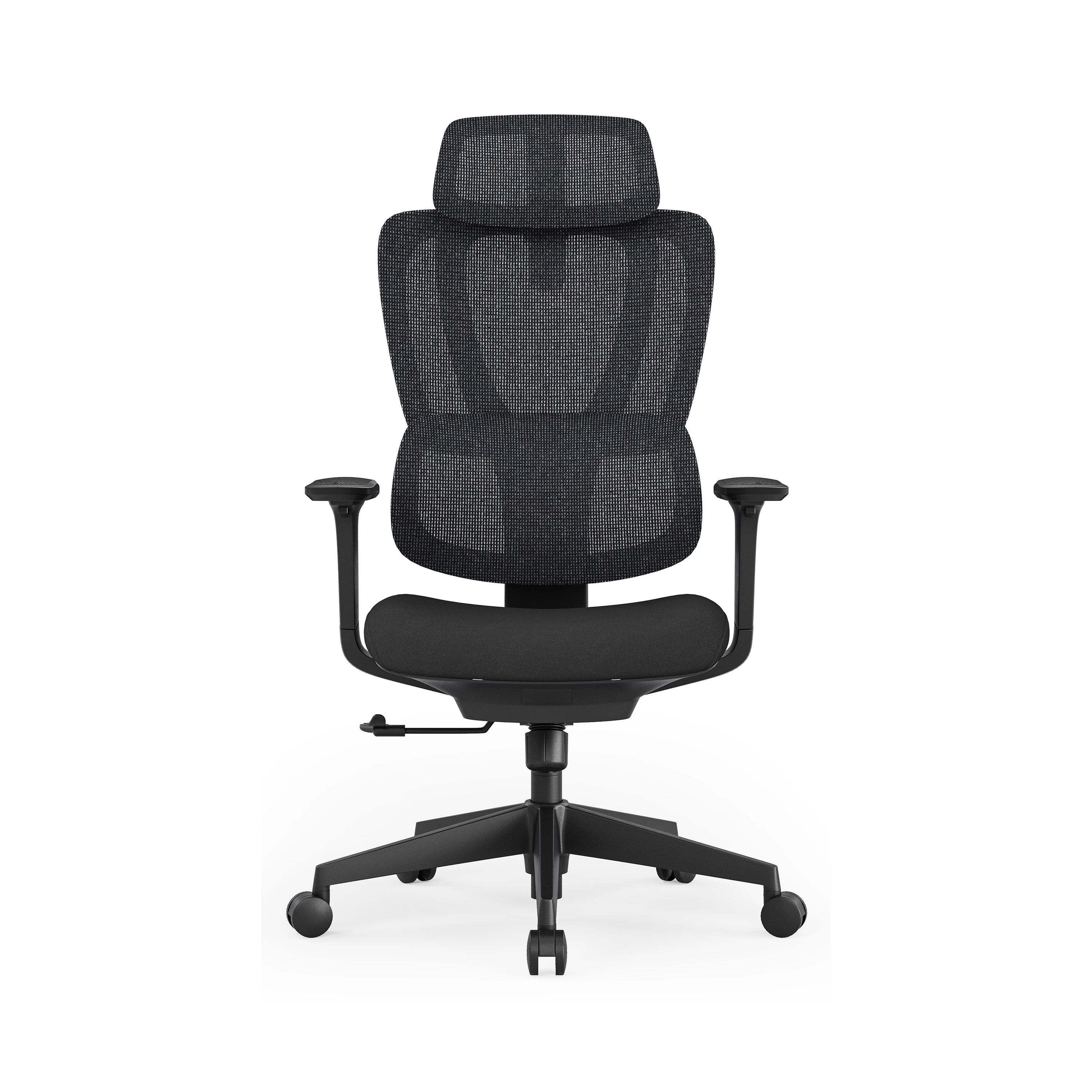 Vastlea Black Padded High Back view 04