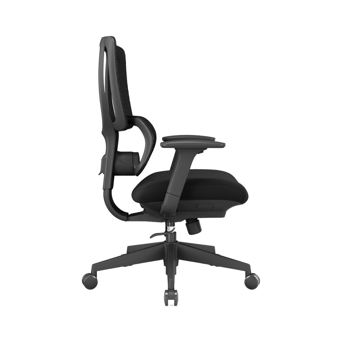 Vastlea Black Padded Mid Back view 01