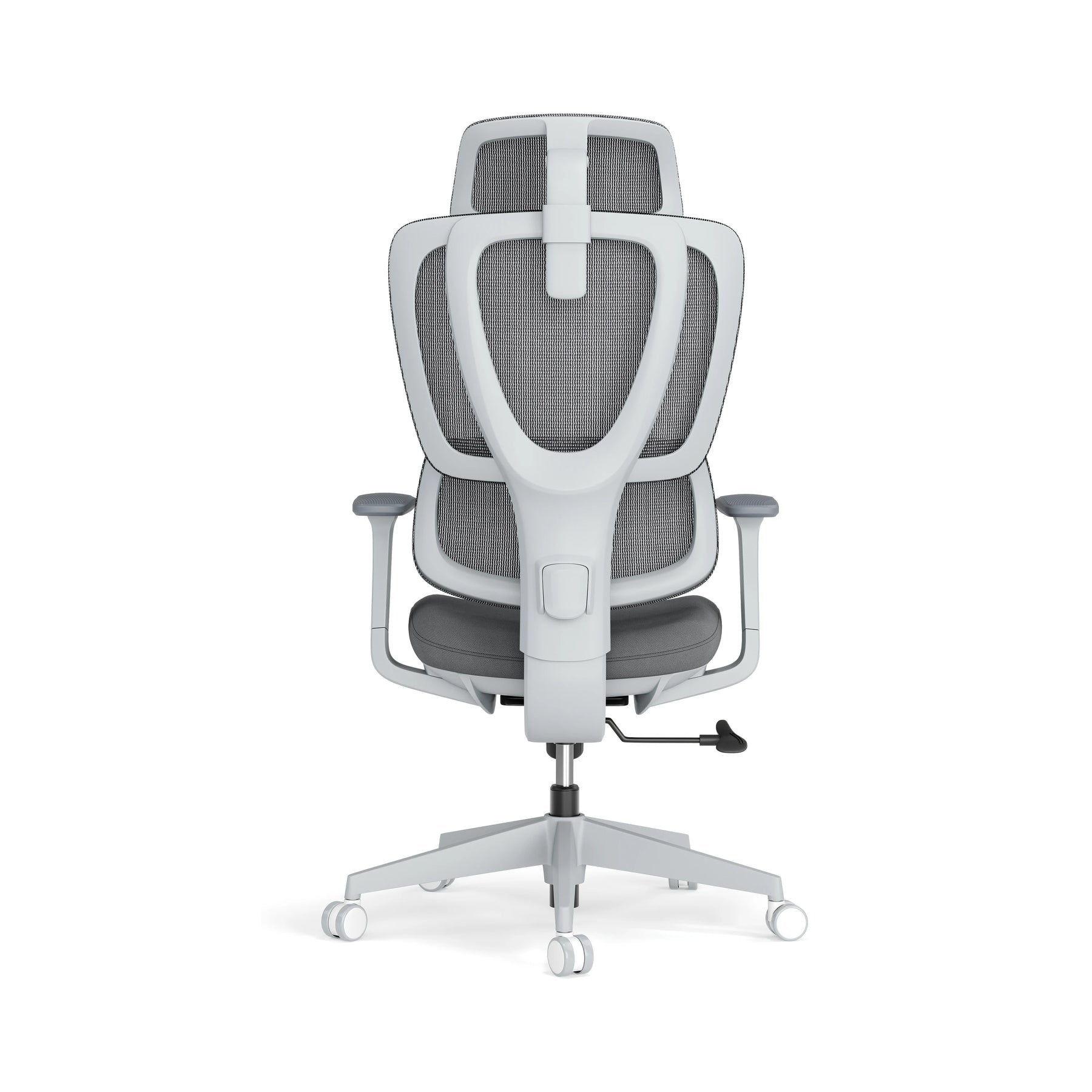 Vastlea Gray Padded High Back view 01