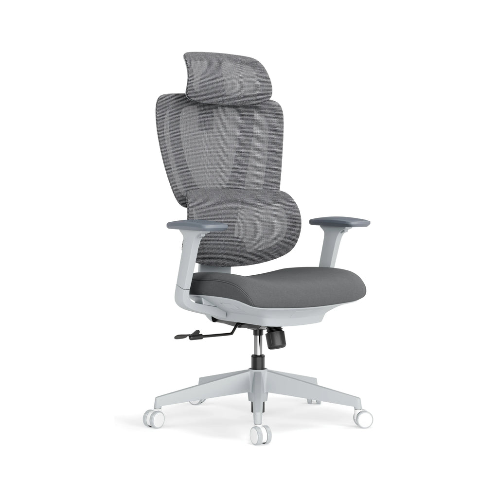 Vastlea Gray Padded High Back view 02