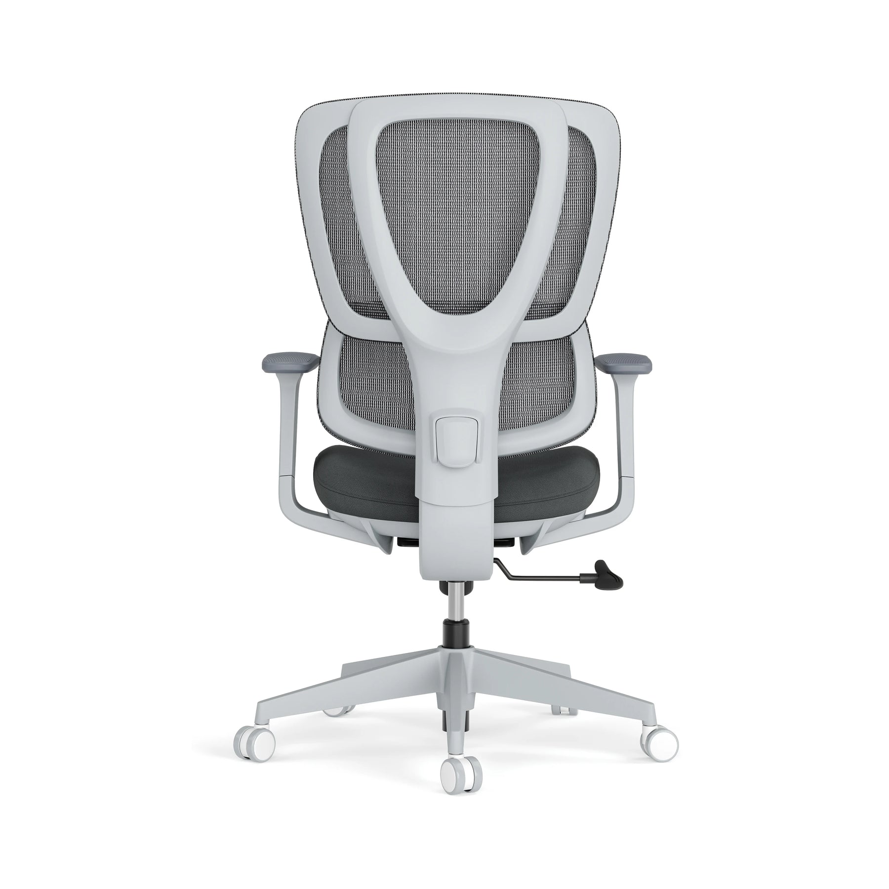 Vastlea Gray Padded Mid Back view 01