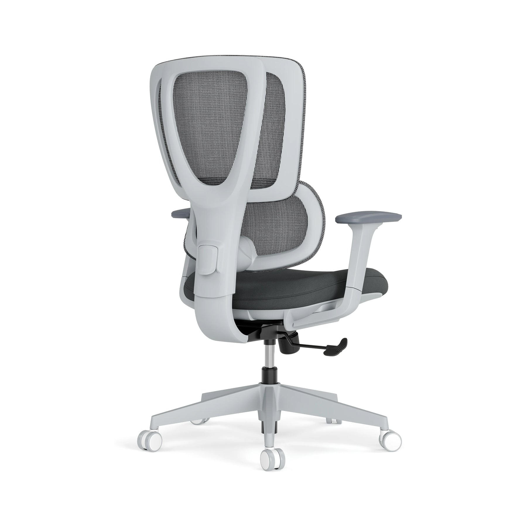 Vastlea Gray Padded Mid Back view 05