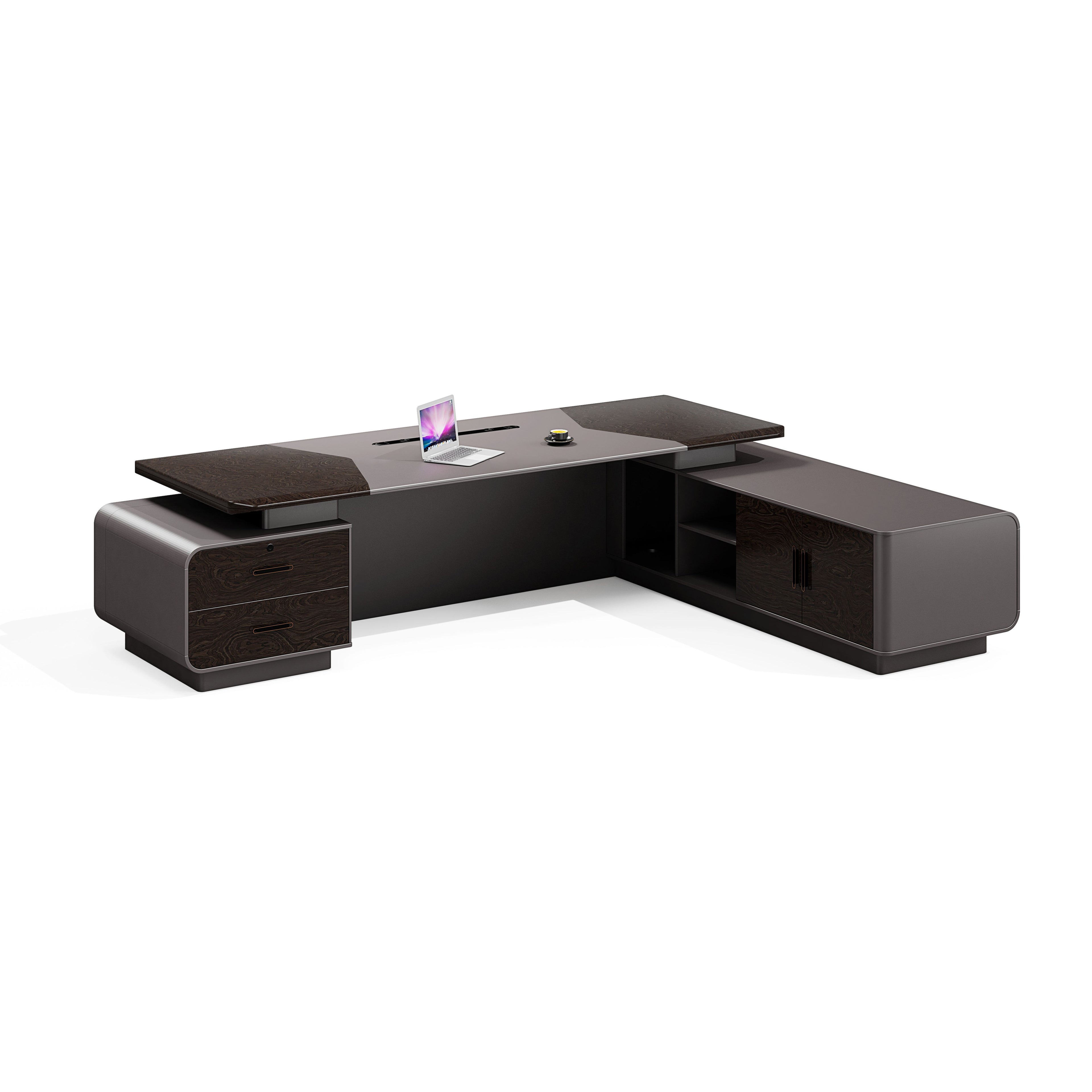ZOTER Dio executive desk full configuration