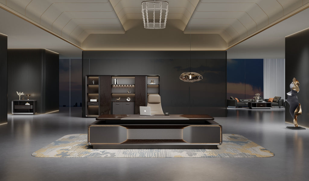 ZOTER Dio executive desk in executive office